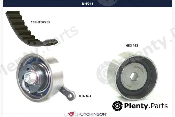 Hutchinson KH511 — Timing Belt Kit