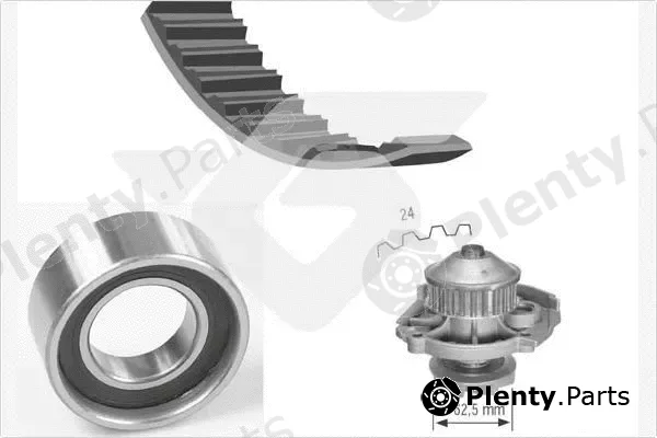 Hutchinson KH146WP40 — Water Pump & Timing Belt Kit
