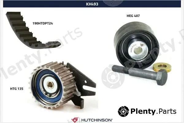 Hutchinson KH493 — Timing Belt Kit