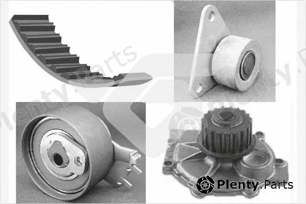 Hutchinson KH154WP22 — Water Pump & Timing Belt Kit
