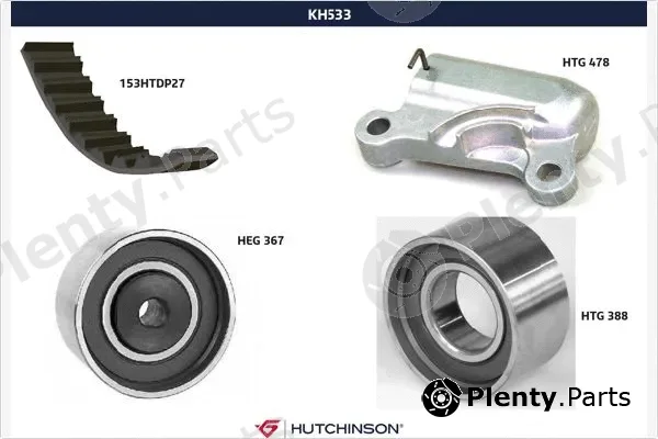 Hutchinson KH533 — Timing Belt Kit