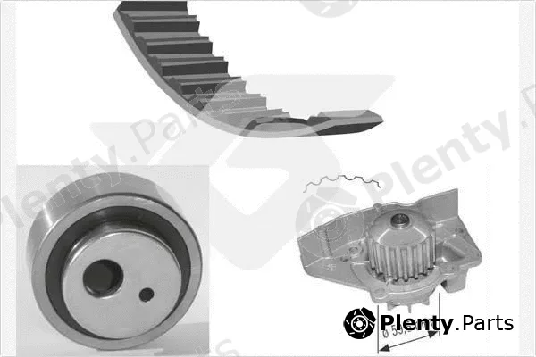 Hutchinson KH25WP11 — Water Pump & Timing Belt Kit