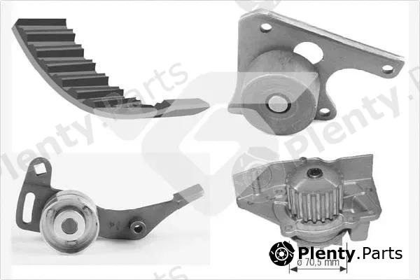 Hutchinson KH01WP30 — Water Pump & Timing Belt Kit