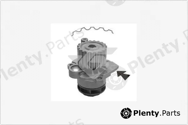 Hutchinson WP57 — Water Pump, engine cooling