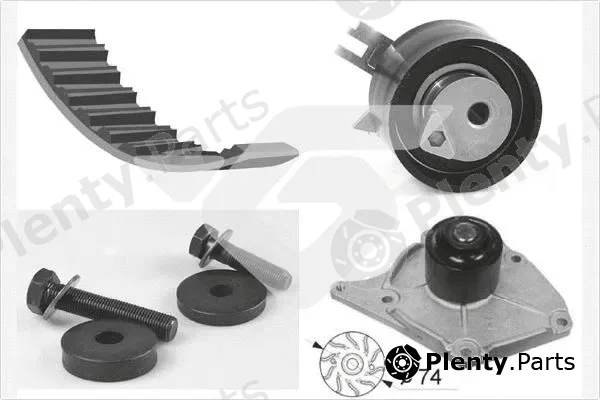Hutchinson KH101WP63 — Water Pump & Timing Belt Kit