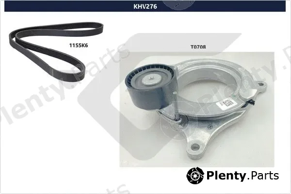 Hutchinson KHV276 — V-Ribbed Belt Set