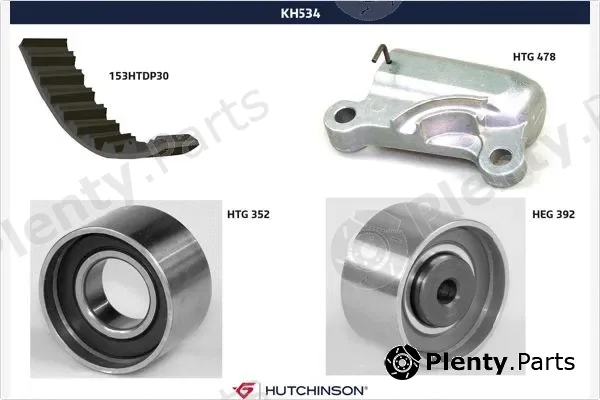 Hutchinson KH534 — Timing Belt Kit
