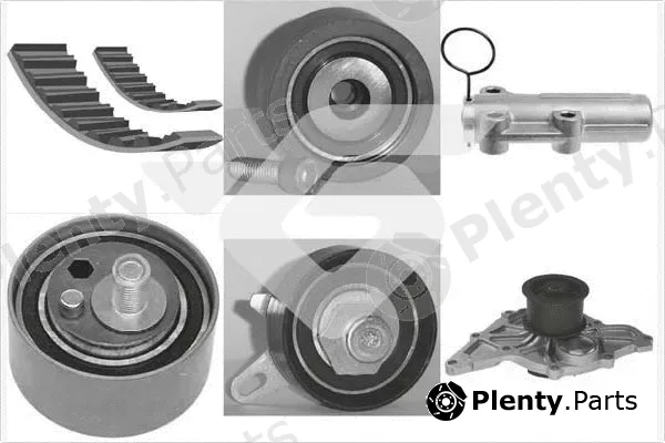 Hutchinson KH266WP69 — Water Pump & Timing Belt Kit