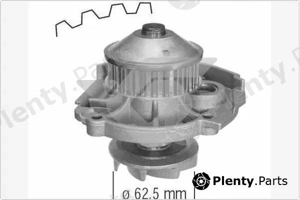 Hutchinson WP40 — Water Pump, engine cooling
