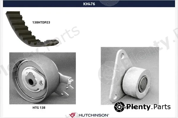 Hutchinson KH476 — Timing Belt Kit