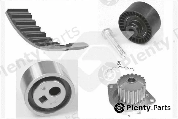 Hutchinson KH23WP17 — Water Pump & Timing Belt Kit