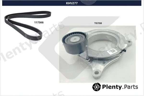 Hutchinson KHV277 — V-Ribbed Belt Set