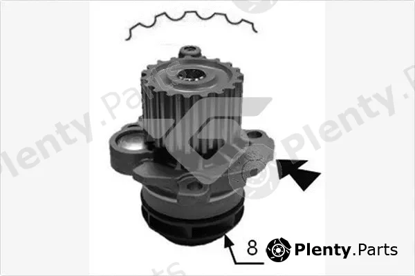 Hutchinson WP79 — Water Pump, engine cooling