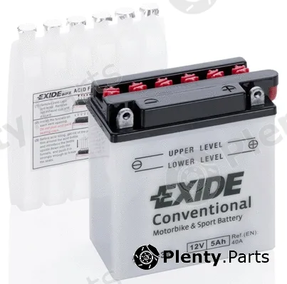 Exide 12N5-3B — Starter Battery EXIDE Conventional