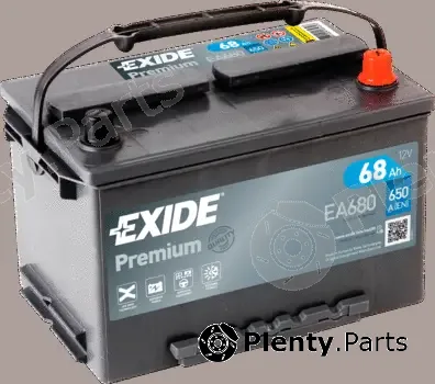 Exide EA680 — Starter Battery PREMIUM ***