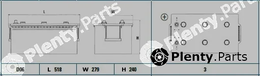 Exide EG2253 — Starter Battery StartPRO