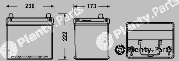 Exide EB605 — Starter Battery EXCELL **
