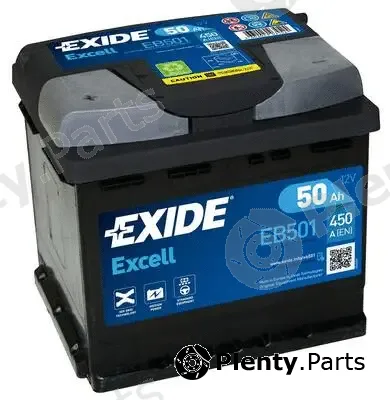 Exide EB501 — Starter Battery EXCELL **