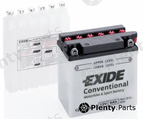 Exide 12N9-3B — Starter Battery EXIDE Conventional