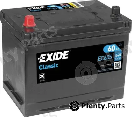 Exide EC605 — Starter Battery CLASSIC *