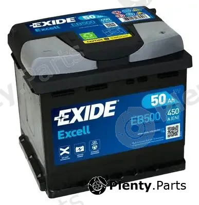 Exide EB500 — Starter Battery EXCELL **