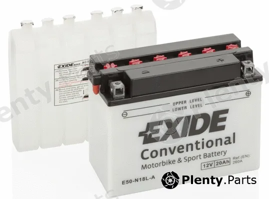 Exide E50-N18L-A — Starter Battery EXIDE Conventional
