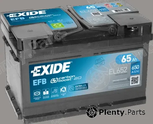 Exide EL652 — Starter Battery EFB