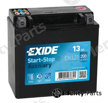 Exide EK131 — Starter Battery Start-Stop Auxiliary
