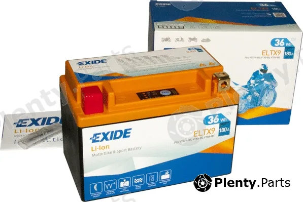 Exide ELTX9 — Starter Battery EXIDE Li-ion