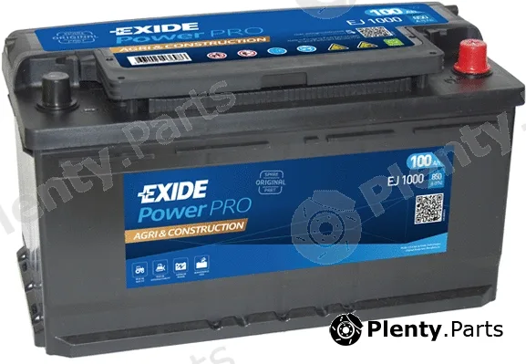 Exide EJ1000 — Starter Battery PowerPRO Agri & Construction