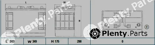 Exide EG1250 — Starter Battery StartPRO