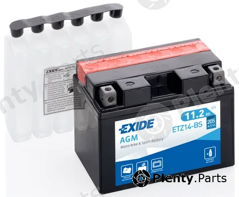 Exide ETZ14-BS — Starter Battery EXIDE AGM