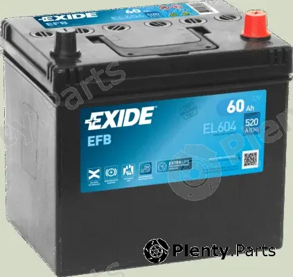 Exide EL604 — Starter Battery EFB