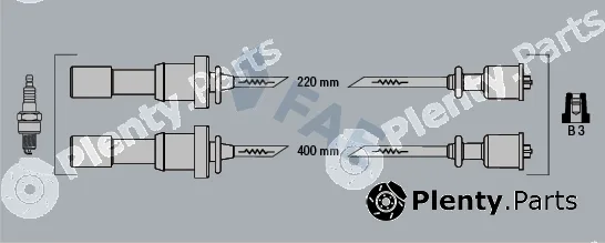 FAE 85393 — Ignition Cable Kit