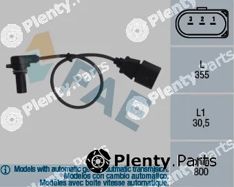 FAE 79062 — Sensor, RPM
