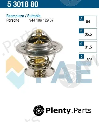 FAE 5301880 — Thermostat, coolant