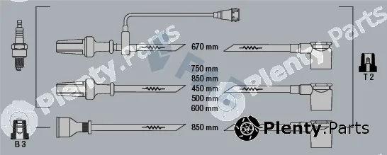 FAE 85580 — Ignition Cable Kit