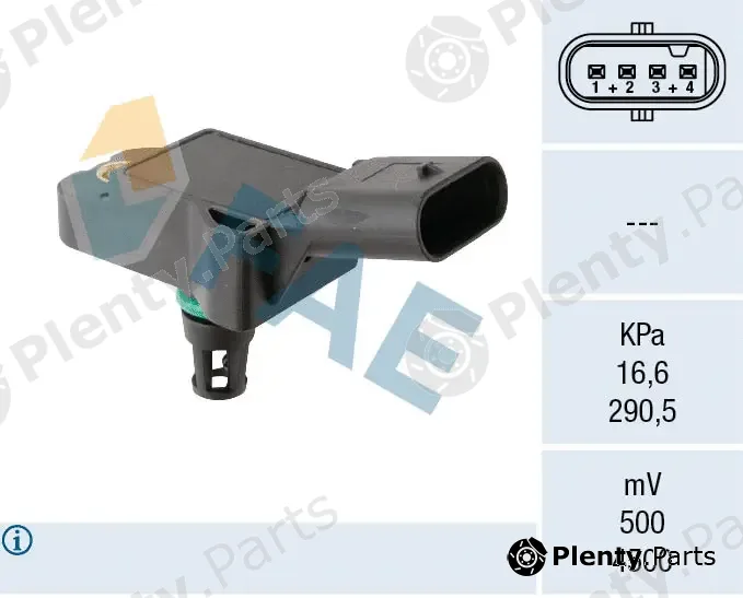 FAE 15265 — Sensor, intake manifold pressure