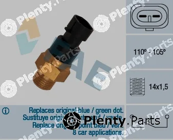 FAE 36200 — Temperature Switch, radiator fan