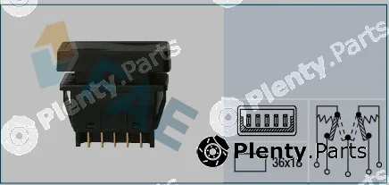 FAE 62660 — Switch, window regulator