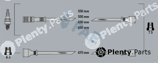 FAE 83500 — Ignition Cable Kit