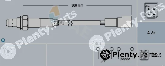 FAE 77168 — Lambda Sensor