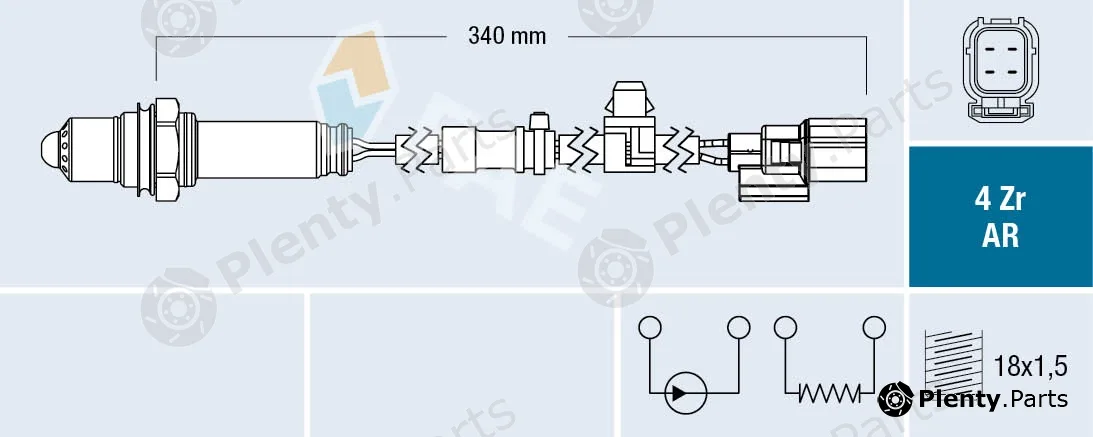 FAE 75677 — Lambda Sensor