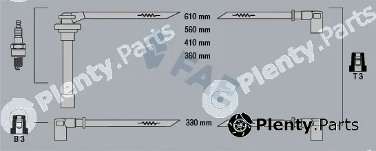 FAE 85840 — Ignition Cable Kit