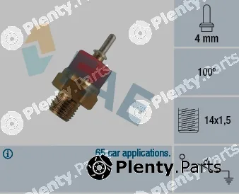 FAE 35770 — Temperature Switch, coolant warning lamp