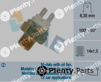FAE 36060 — Temperature Switch, radiator fan