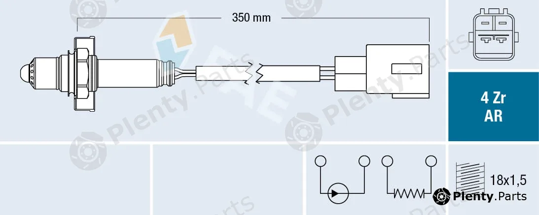 FAE 75707 — Lambda Sensor