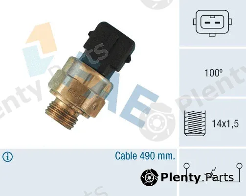 FAE 35570 — Temperature Switch, coolant warning lamp
