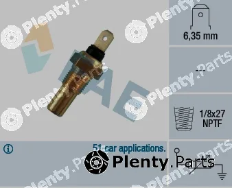 FAE 31390 — Sensor, coolant temperature