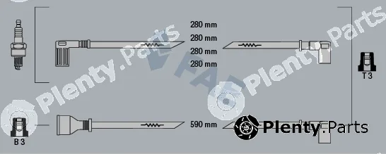 FAE 85370 — Ignition Cable Kit